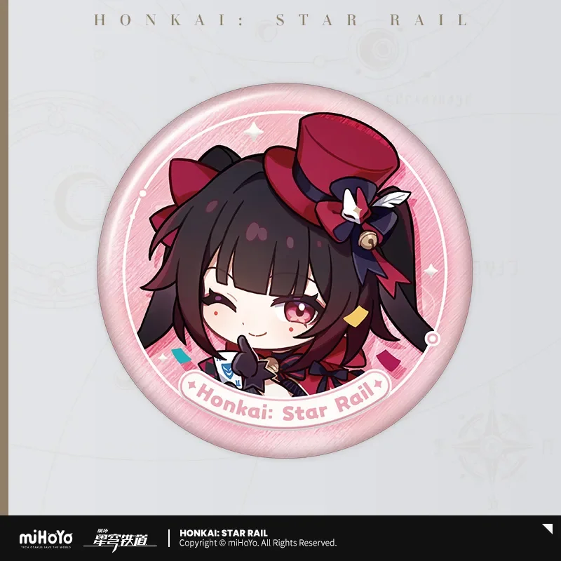 Sunsyea Honkai Star Rail Officiële Merchandise miHoYo Originele Authentieke Naamloze Medaille Serie Badge Aventurine Boothill Sunday Phainon