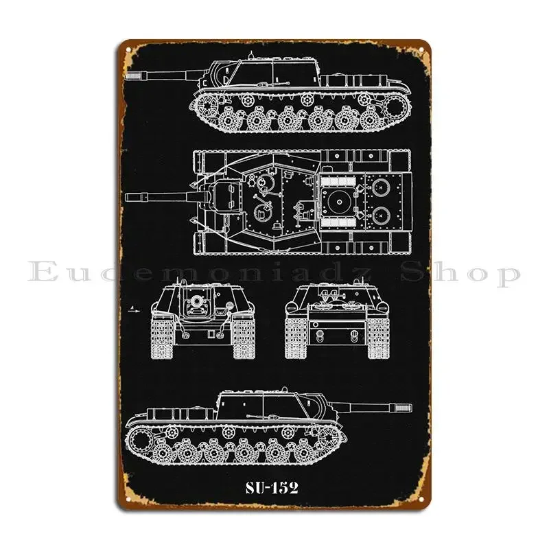 Su 152 Metal Sign M…