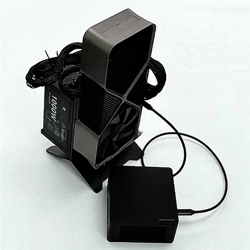 UT4G-BK8 Внешний адаптер EGPU USB4.0 к Pcie X16 EGPU для док-станции с графическим процессором Thunderbolt 4/3 Pcie 4,0 X4 для ноутбука NUC ITX STX