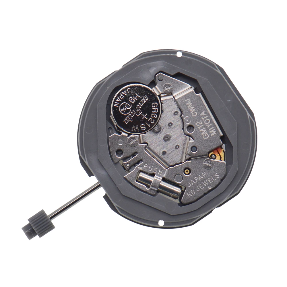 Miyota-Movimiento de GM12-6 GM12, accesorio de repuesto para reloj, Delgado, con 3 manos