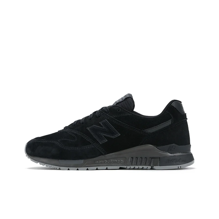 

New Balance NB 840 Амортизация Устойчивость к истиранию Дышащие Низкие Беговые кроссовки Унисекс Черные ML840AE