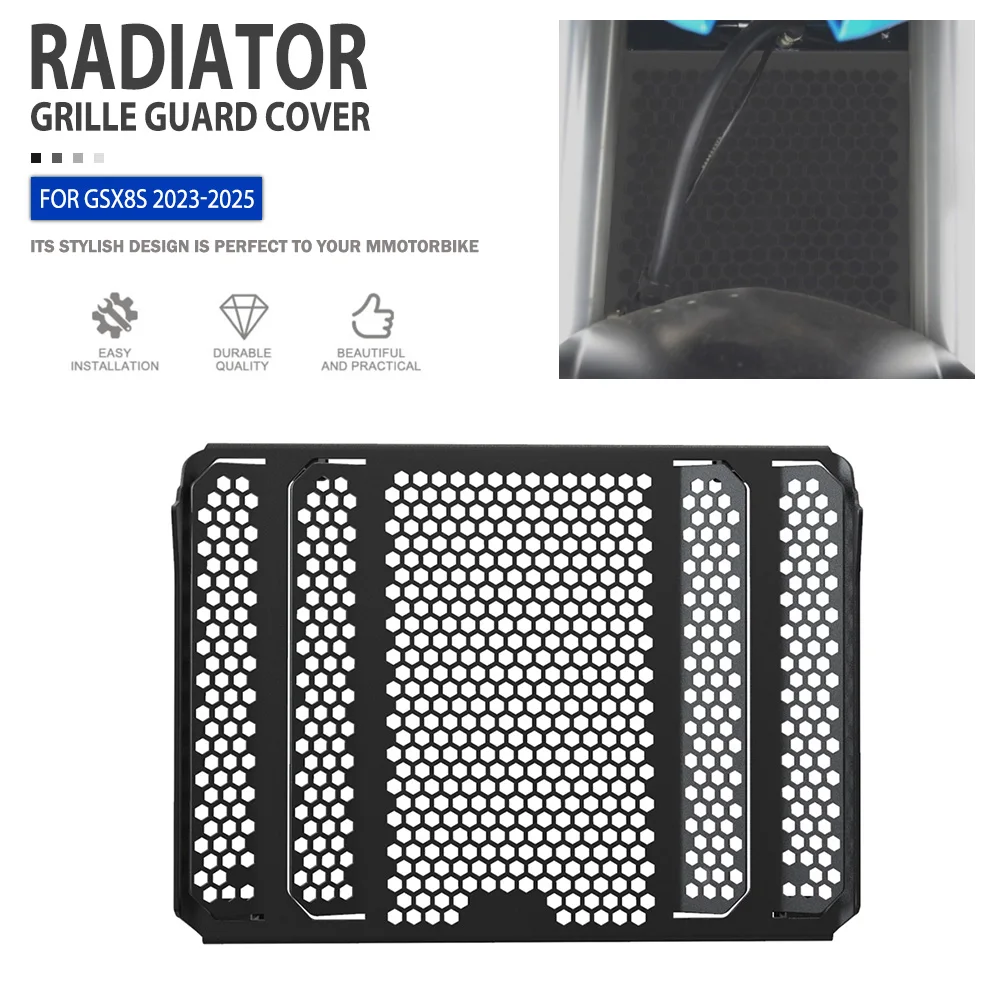 

Radiator Guard FOR GSX-8S GSX8S GSX 8S 2023 2024 2025 Motorcycle Radiators Grille Cover Protector Accessories Parts