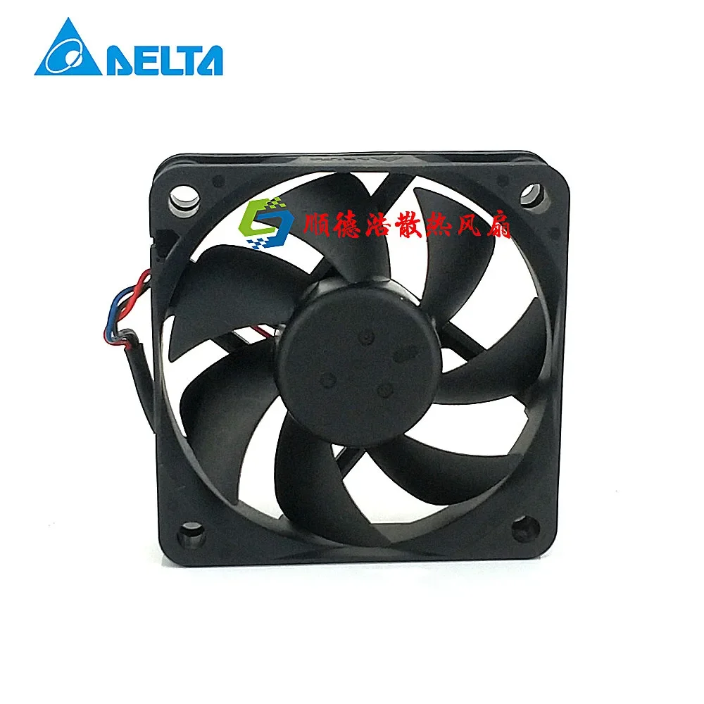 Delta Electronics NUB0612HB R00 EP7155I DC 12V 0.24A 60x60x15mm 3-Wire Server Cooling Fan