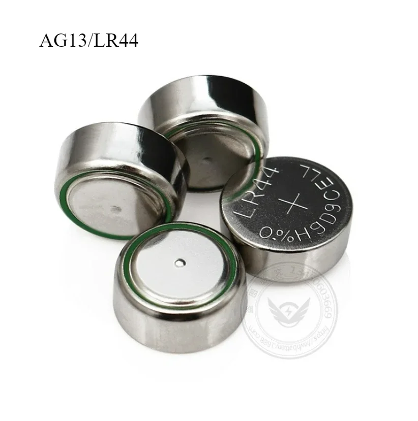 Alkaline Coin Button Cell Battery 1.55V 100PCS AG13 LR44 AG10 AG4 AG3 LR1130 LR41 377 LR626 For Watch Toys Remote Control