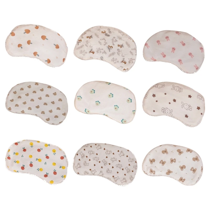 

Sleeping Pillow Cotton Gauzes Buckwheat Filler Infant Pillow Detachable