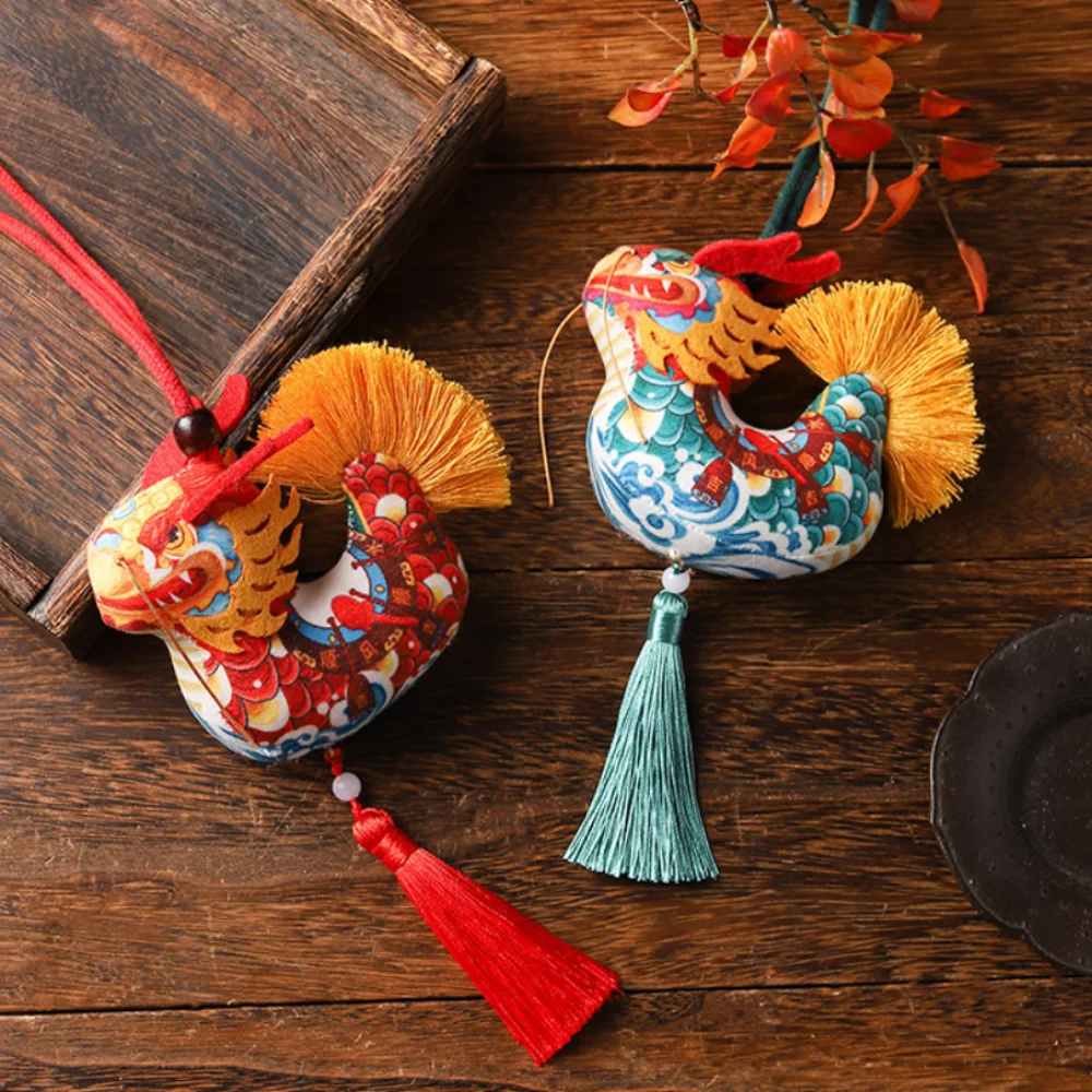 Portable Traditional Dragon Boat Festival Gift Dragon Shape Bag Pendant Fragrant Sachet