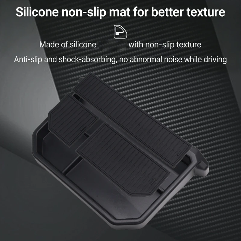 Center Console Tray Behind Screen for 2024-2026 Quick Setup New