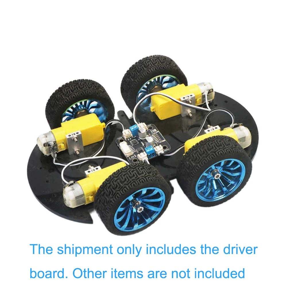 

DC5V Dual-channel Motor Drive Board DC Stepper Motor Intelligent Vehicle Robot Accessories Driver Module PH2.0 Interface