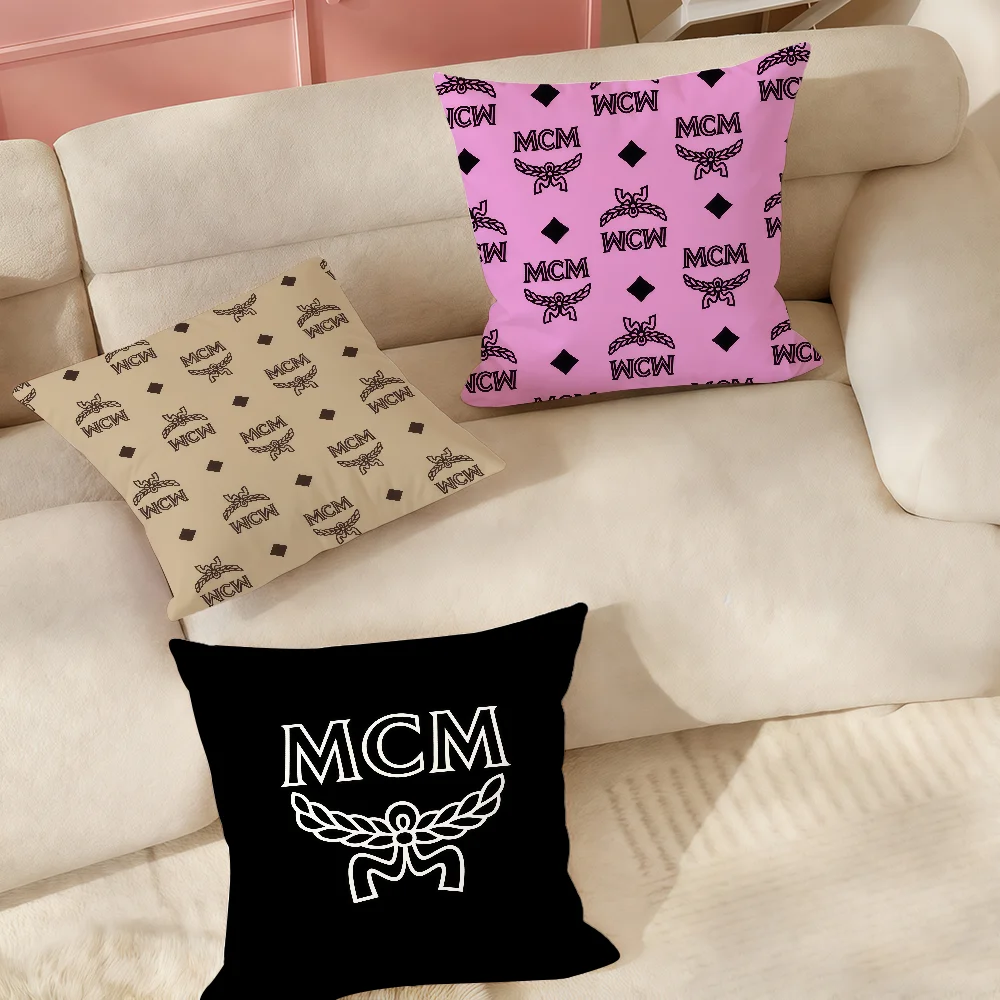 

Fashion Prints M-MCM-S Pillow Case Suitable For Bedrooms Living Rooms Cars Home Decoration