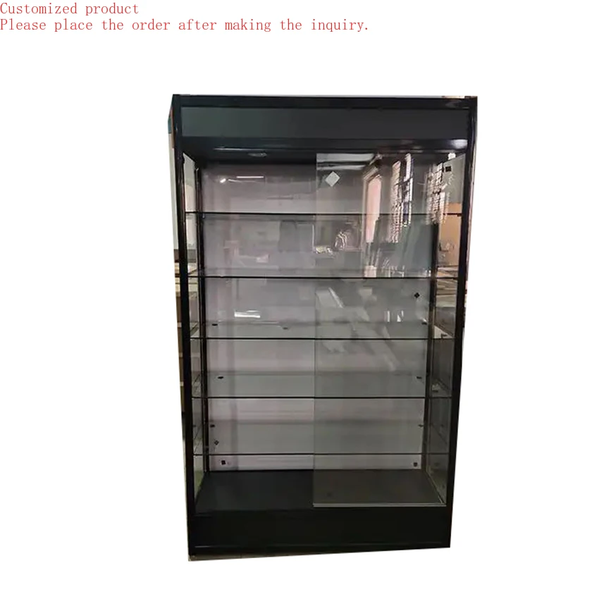 

Custom.Glass Phone Cabinet Display Showcase/Cellphone Store Display Case /Tempered Glass Wooden Display Cabinet