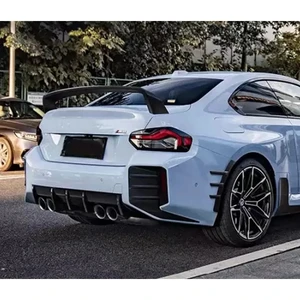 Kuru Karbon Fiber Araba Tamponu Arka Ayırıcı, Arka Spoyler, arka Kit, güncellemenin gövdesi, savcı Tarzında, BMW M2 (G87 2022 Difüzörün ilk 10 satışı, m2-no. 7