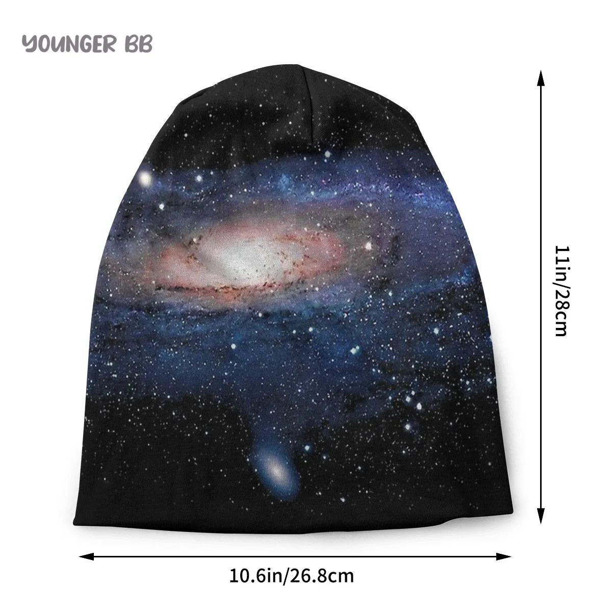 Bonnet Hats Black Hole Men Women's Knitting Hat Galaxy Winter Warm Cap Beanies Thermal Elastic Caps