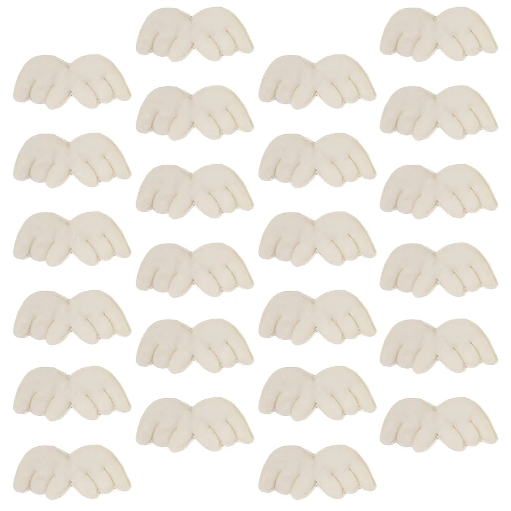 

50Pcs Angel Wing Decorative Patches DIY Accessories Felt Wings for Clothes Bags Shoes Wedding Costume Embellishment