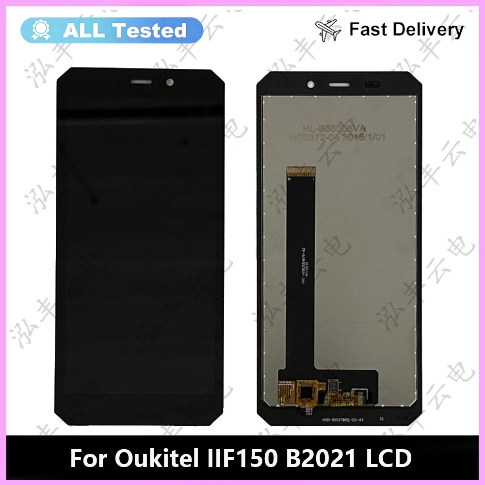 

For Oukitel IIIF150 H2022 LCD Display +Touch Screen Digitizer Replacement iiif150 h2022 LCD Screen Assembly+Tools