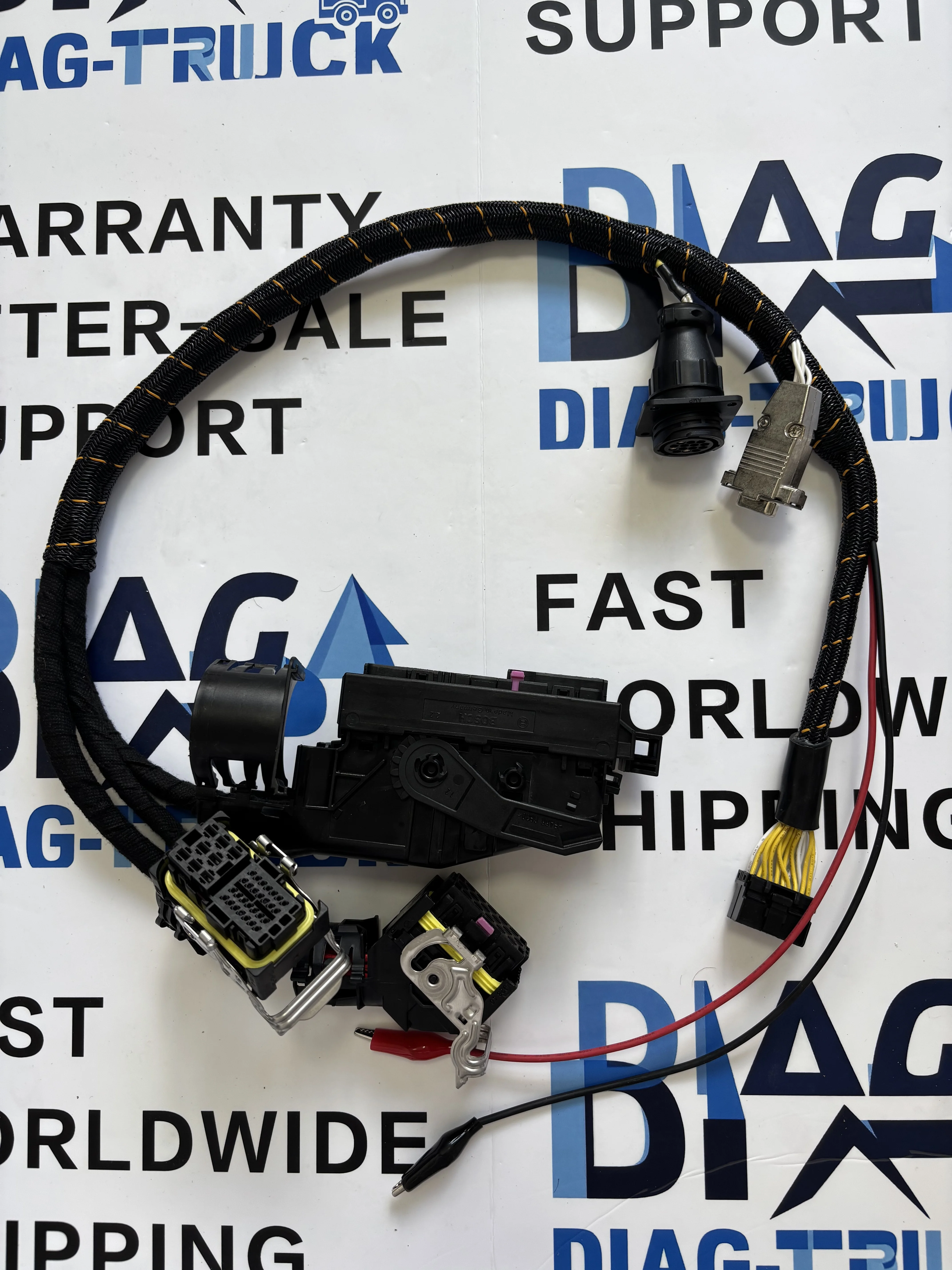 Compatible with EDC7C32 Doo-san 0281020084 CM800 Diesel Engine ECU Programming Cable