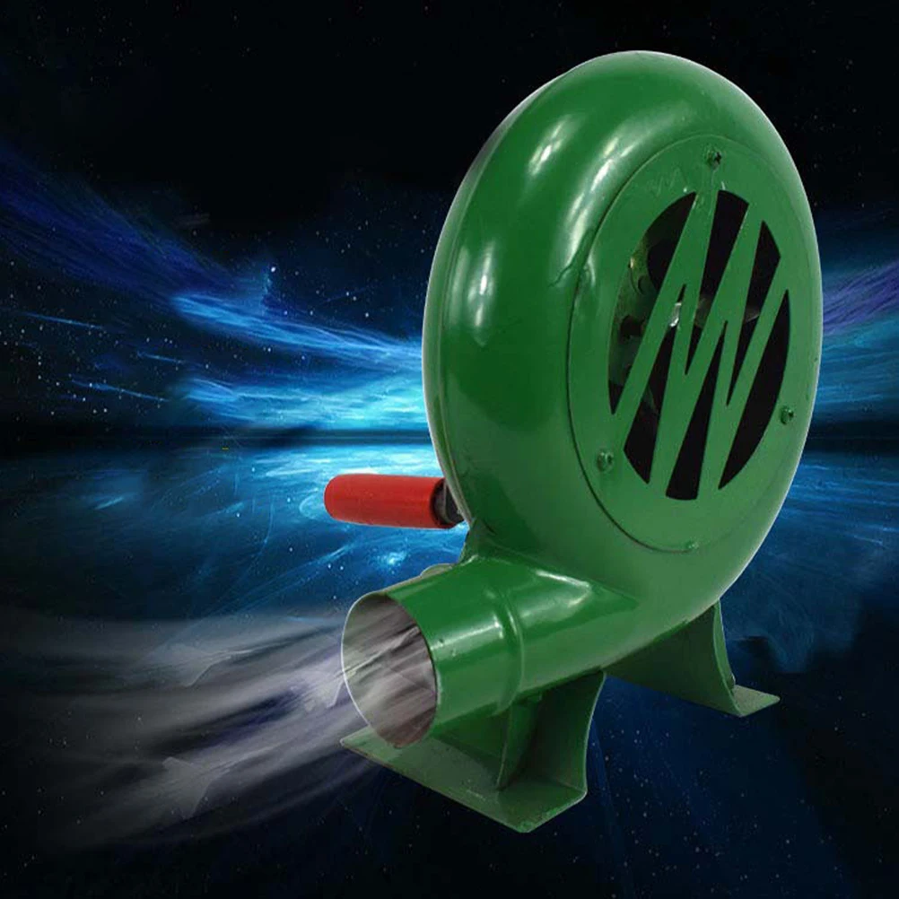 

Outdoor Cooking barbecue blower Hand Crank Bbq Fan Portable Blower Durable Metal Fire Blower Picnic Camp Grill Stove Accessories
