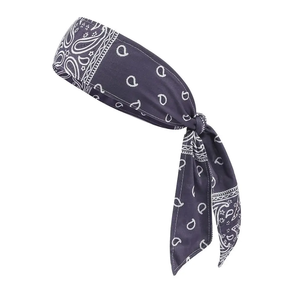 

Women Men Bandanna Antiperspirant Headscarf Anti-sweat Cooling Pirate Headband Breathable Elastic Bicycle Headband Summer