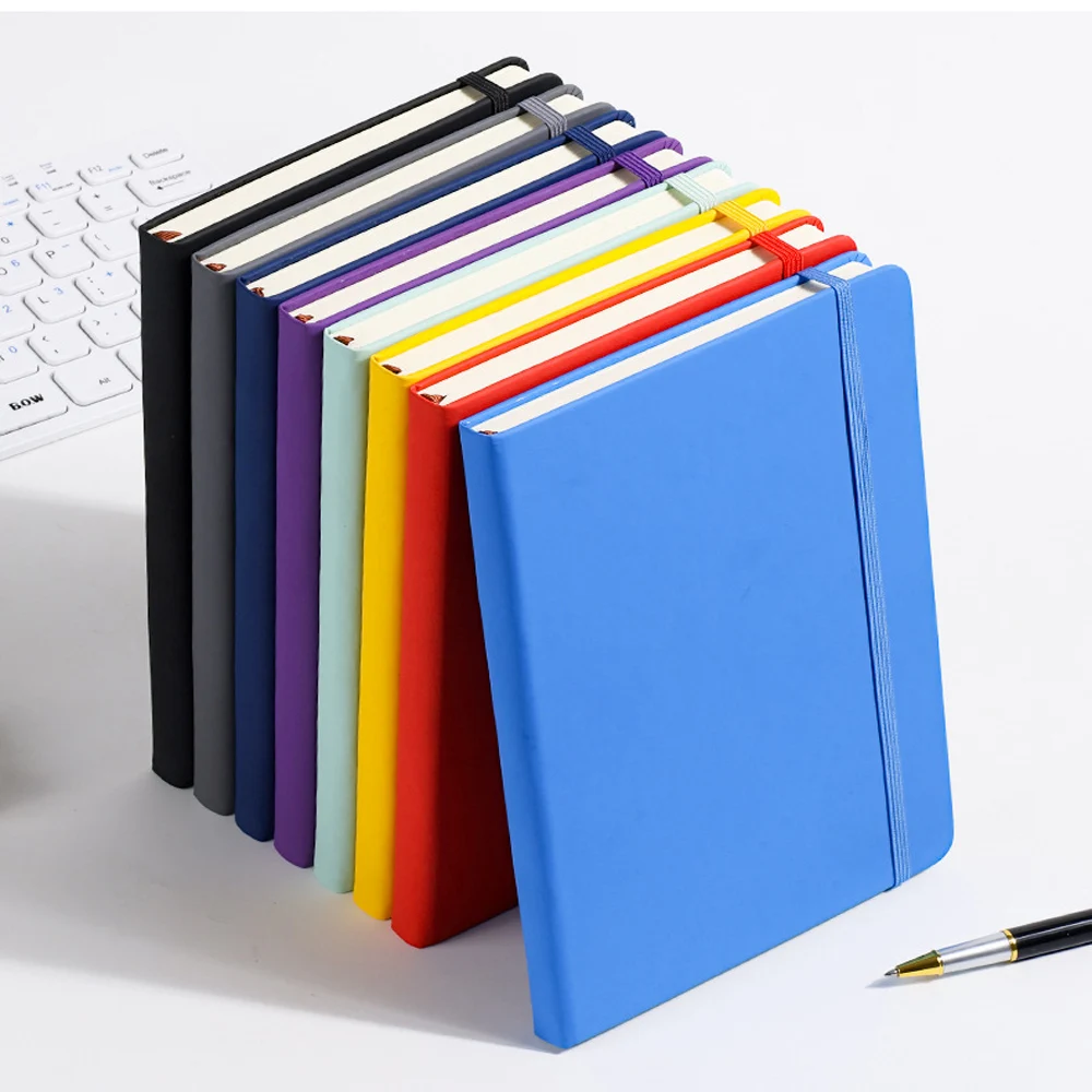 50PCS A5 Business Notebook Set Imitation Writing Portable Diary Notepad Lightweight for Office Students Travel Use Custom Logo