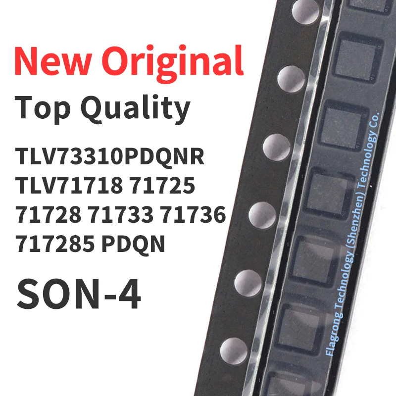 10 Pieces TLV73310PDQNR TLV71718PDQNR TLV 71725 71728 71733 71736 717285 PDQN PDQNR SON-4 Chip IC New Original