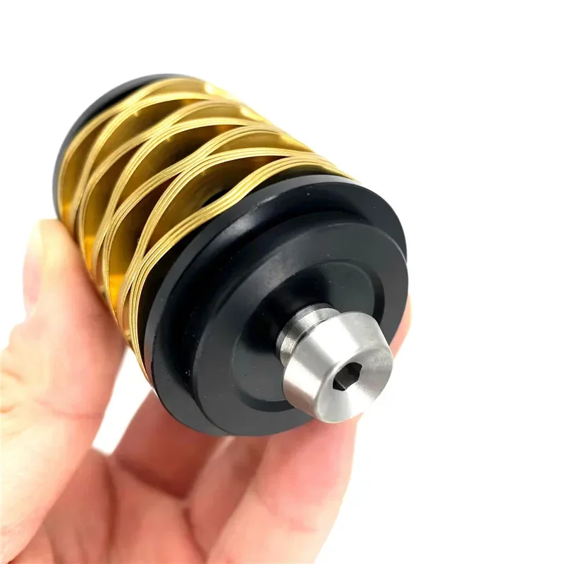 Folding Bike Rear Shocks For Brompton Bike Suspension Block Aluminum Alloy 3 Layer Spring Titanium Alloy Bolt /Steel Bolt