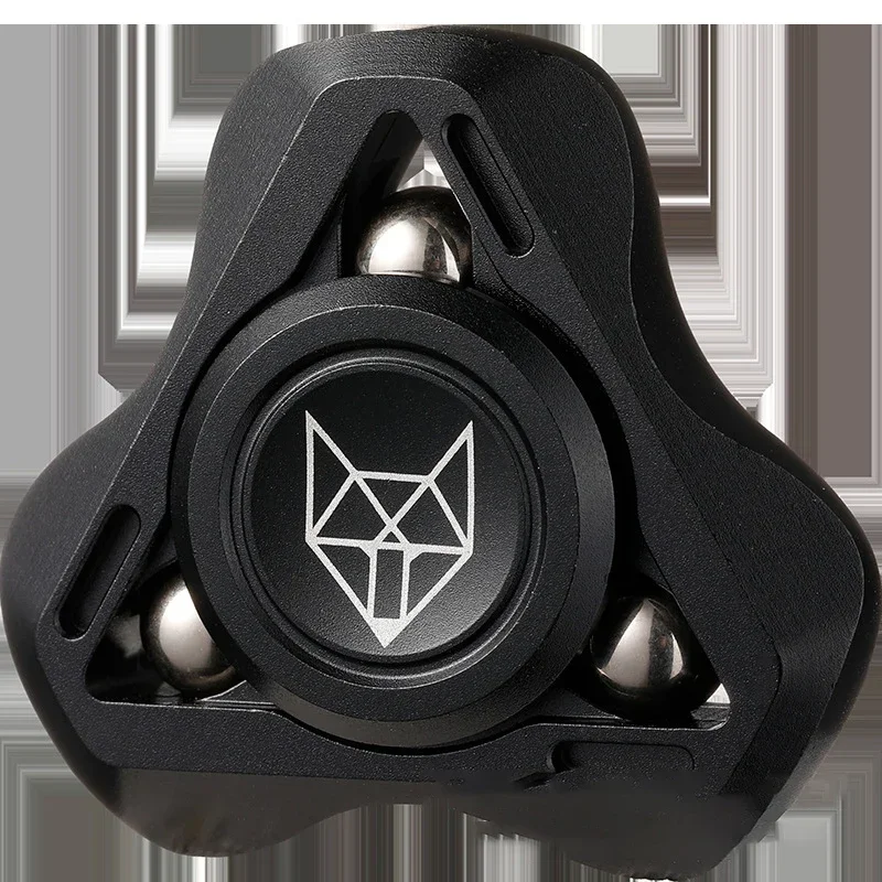 Fidget Spinner Toy for Adults Unique Metal Spirit Fox Design Effective Stress Reliever for Kids Ideal for Office Decompression