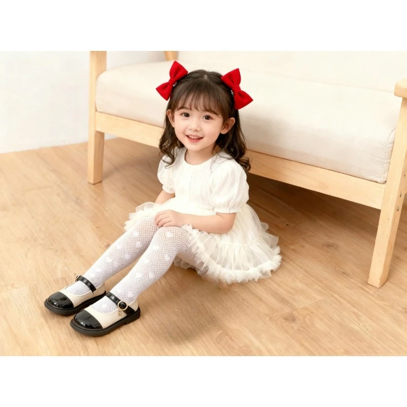 

2pc Fabric Hair Clip YK2 Korean Style Sweet Star Red Bow Clip for Cool Baby Girls Kids Hair Accessories Embroidery Hair Pin