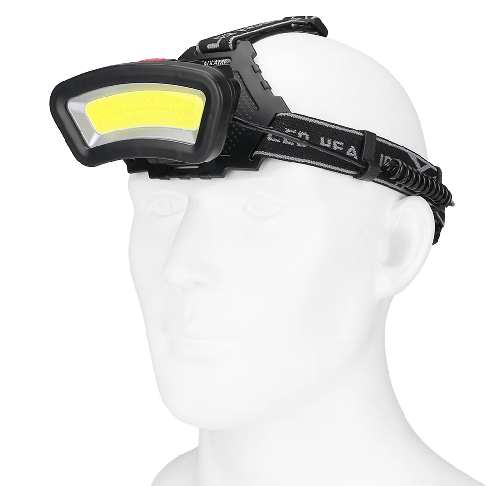 

1Pcs LED Rechargeable Head-Mounted Headlamp Lightweight Durable Lamp for Outdoor Camping Hiking Fishing Work Use