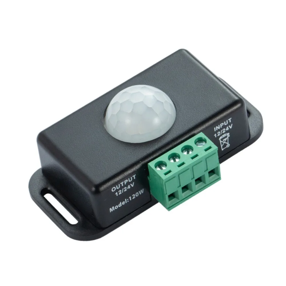 Automatic Infrared Sensor Switch Adjustable Delay Low Pressure Infrared Human Body Sensor Light Switch Module Energy-saving