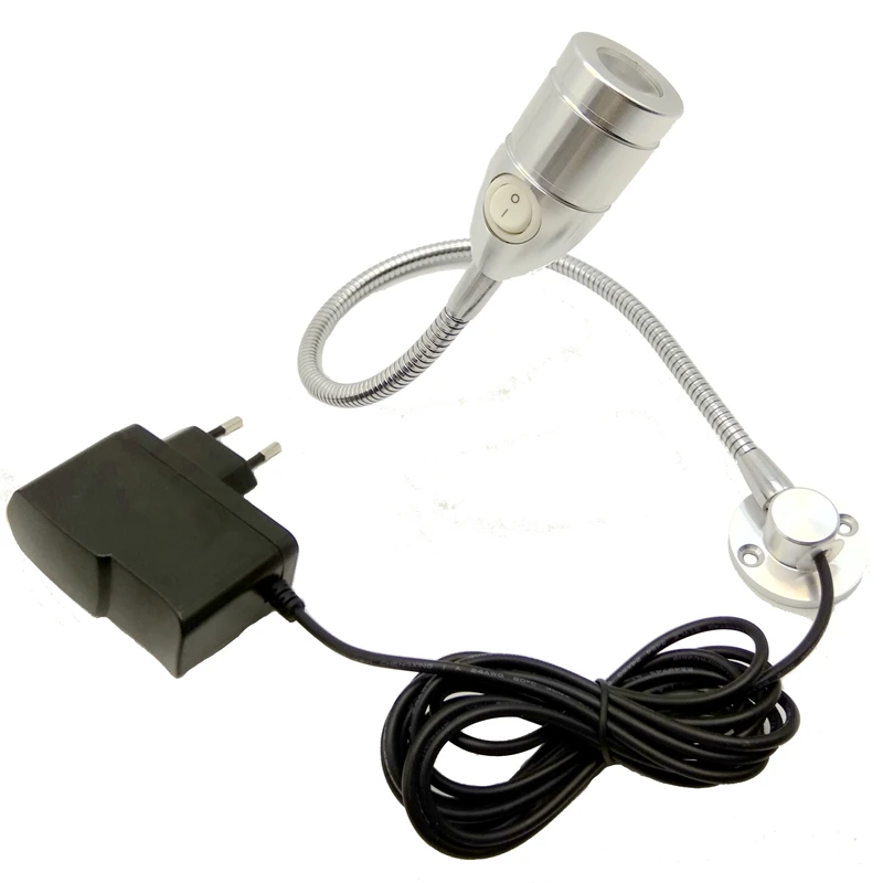 WITH PLUG 2W DIY MOUNT HEADBOARD LED READING LIGHTS