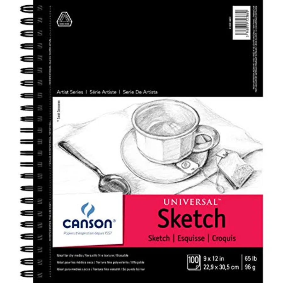 

Universal Heavyweight Sketch Pads, 9 in. x 12 in., 100 Sheets