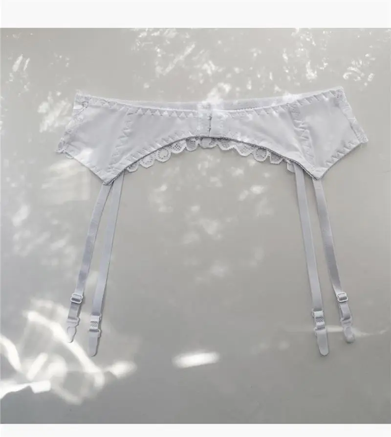 Medias ajustables con encaje, calcetines largos de tubo para mujer con banda en la cintura, clips antideslizantes para liguer...