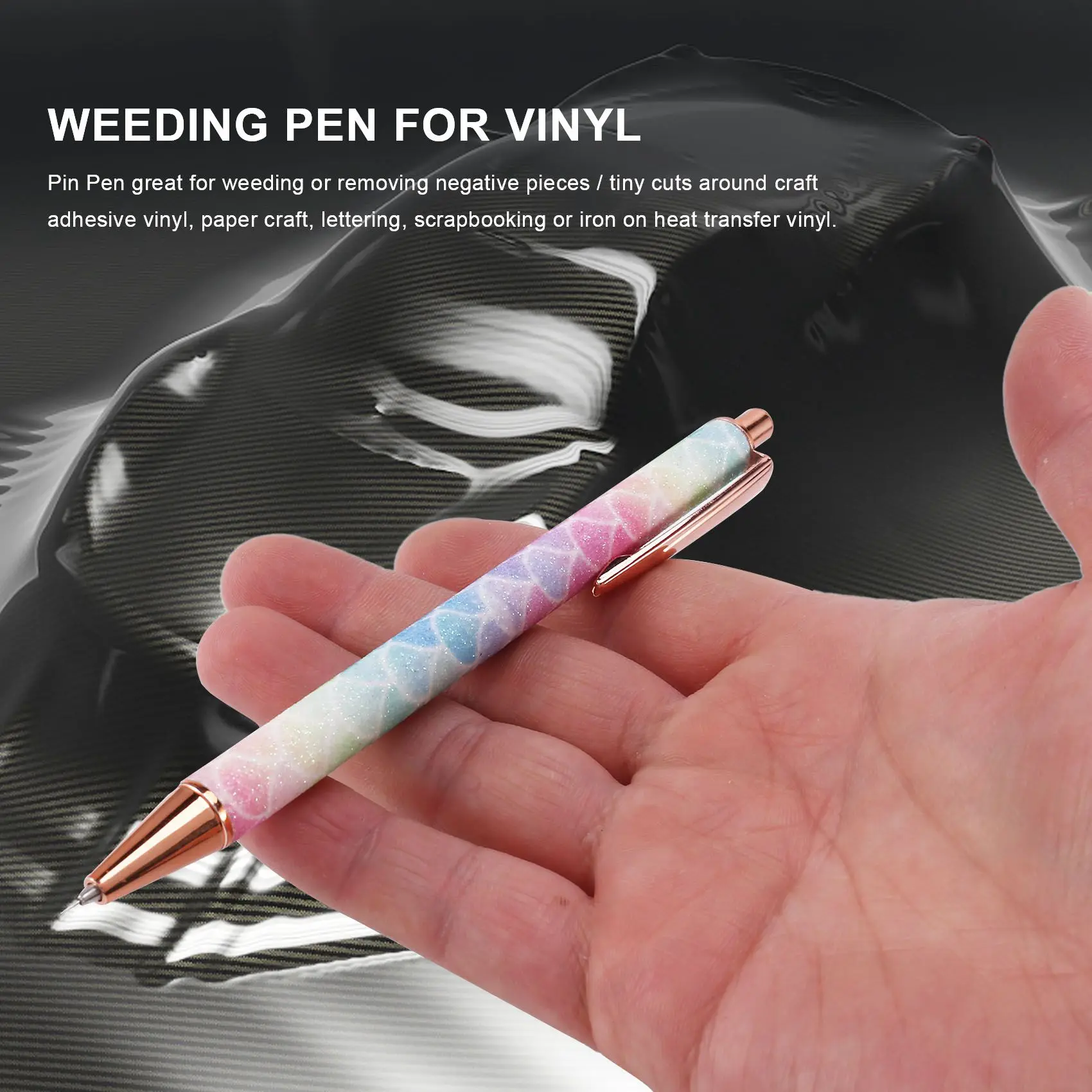 أداة قلم تحرير الهواء من الفينيل ، حرفة القلم ، أدوات إزالة الأعشاب الضارة من الفينيل لممسحة الفقاعات ، حرفة HTV مع عبوات