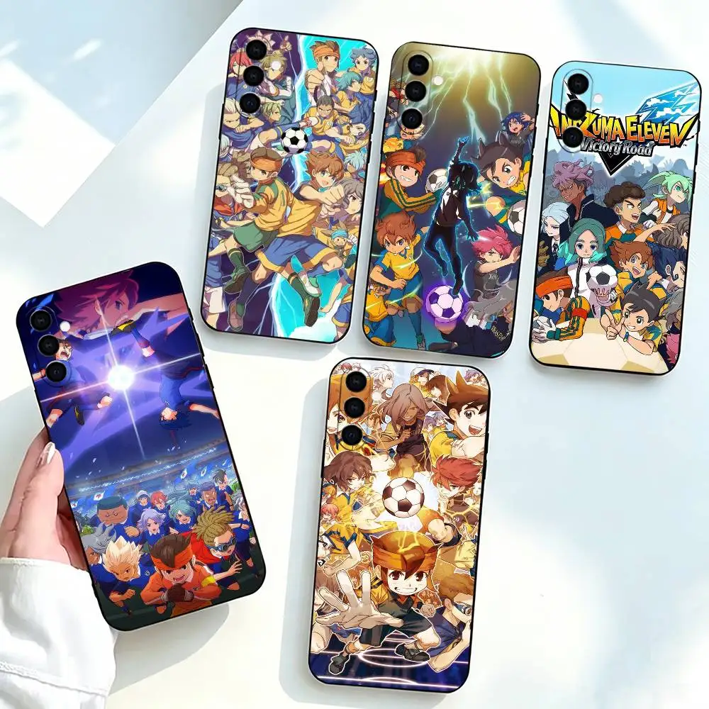 Cool Football InazumaS Eleven-n 11   Phone Case For Samsung Galaxy A73,A72,A71,A70,A53,A52,A51,Soft Silicone Black Cover