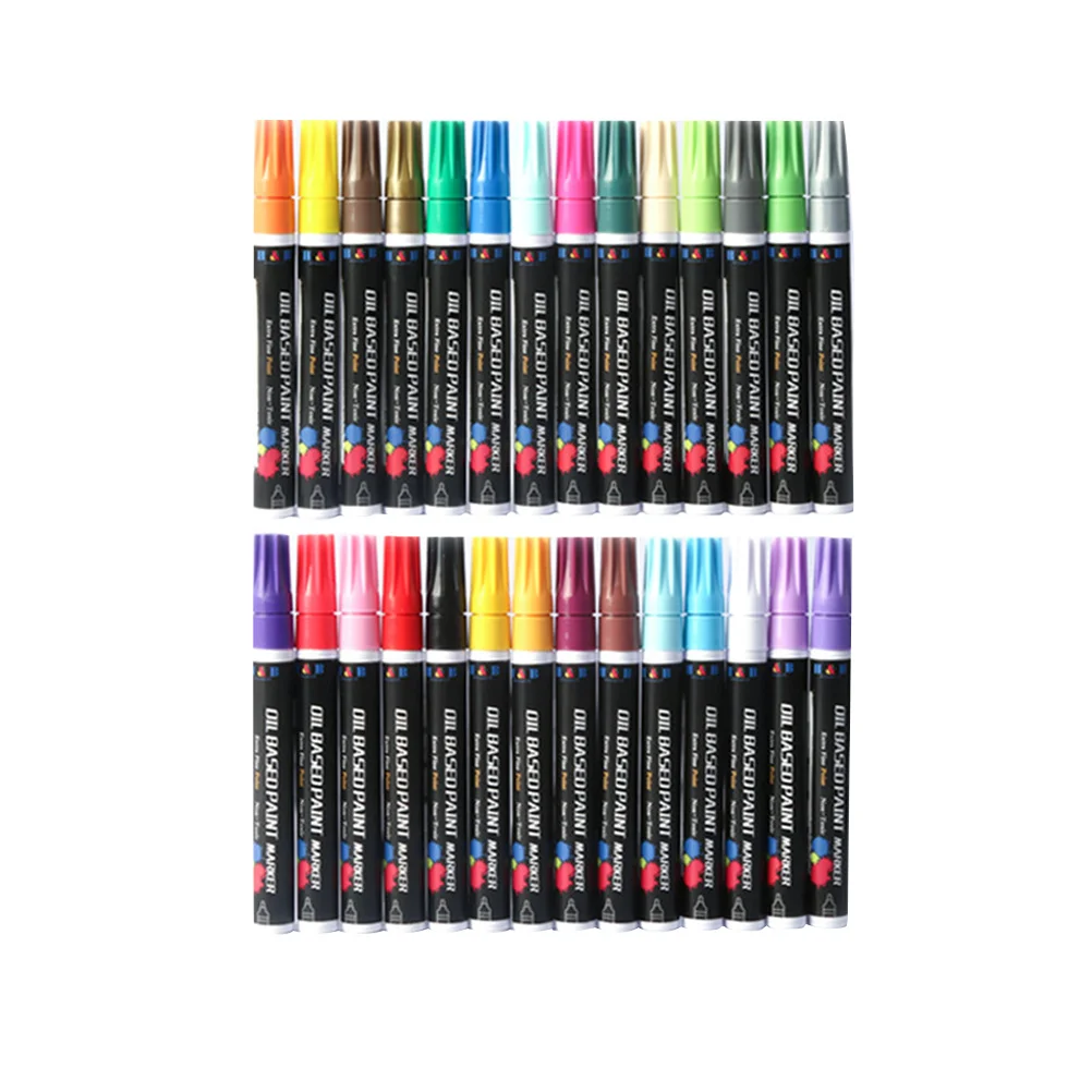 3 ミリメートル速乾性ペイントメタリックチップ防水落書き書き込み用ガラス金属石セラミックアートクラフトプロジェクトペイント