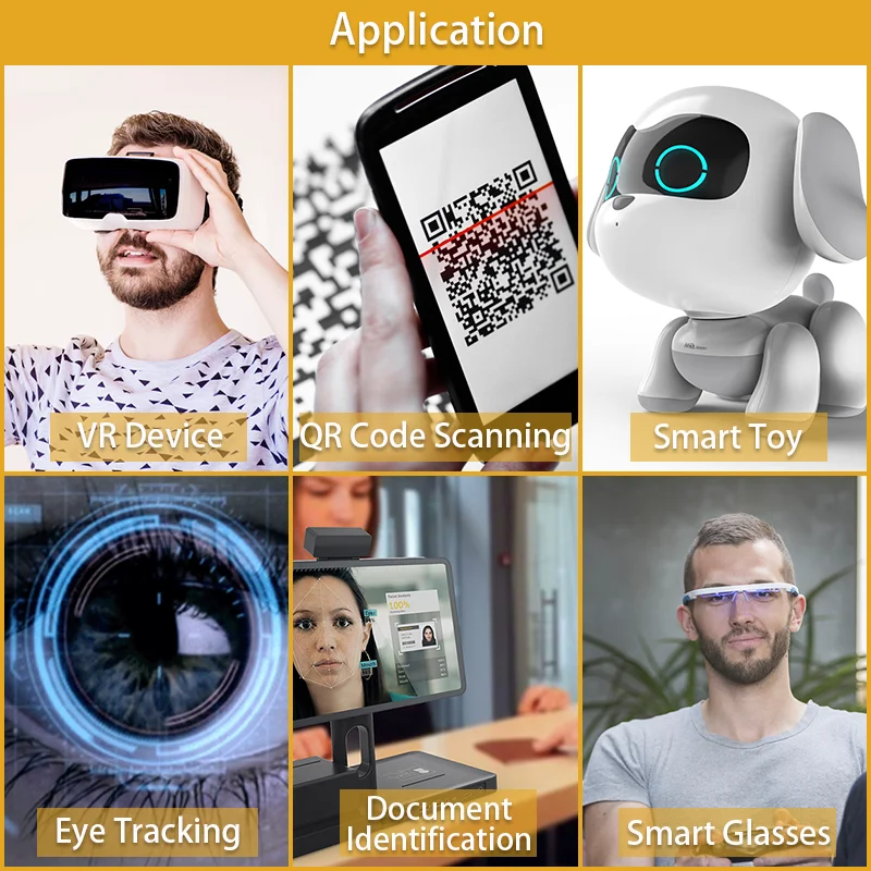 New Release CCTV Fixed Focus USB 5MP Camera Module for Face Recognition Machine Vision