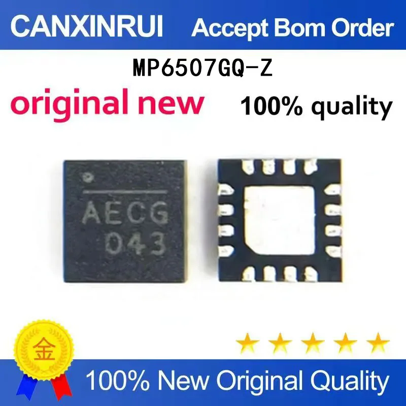 

(5-100 Pieces) The all-new MP6507GQ MP6507GQ-Z starts with screen printing AEC * AECG patch QFN16