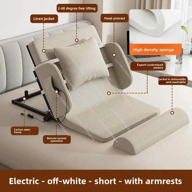 Smart Electric Adjustable Bed Stand Assist Recliner Heavy Duty Hand Movement Home Care Hospital Bedroom Furniture