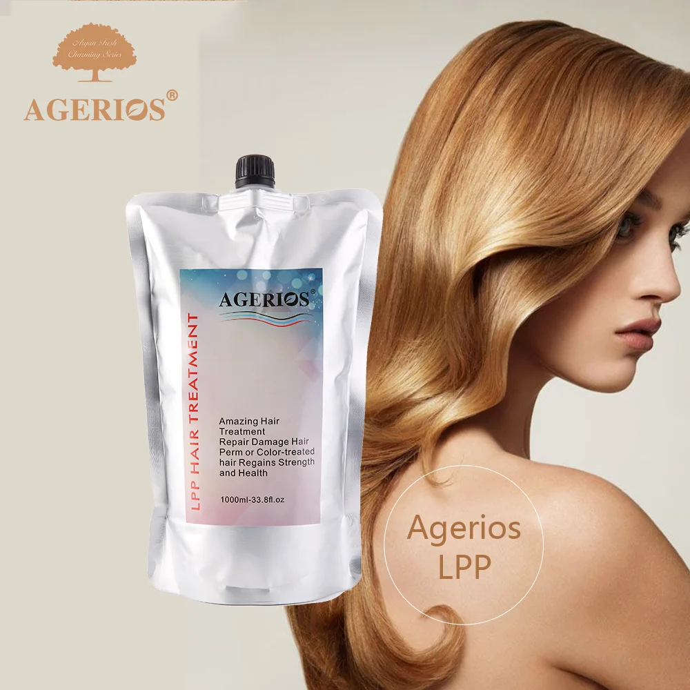 AGerios Professional LPP Hair Treatment Cream For Hair Smooth Moisturizing And Repair Deep Restoration Wholesale Salon Drop Ship
