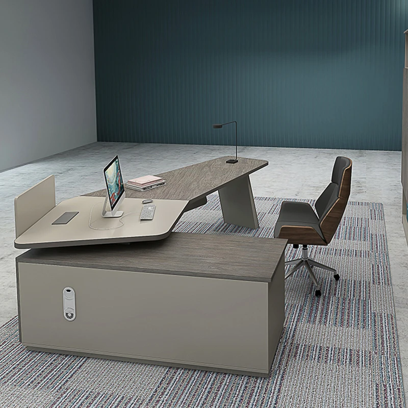 Standing Gaming Computer Desks Organizer Office Reception Study L Shaped Desk Accessories Corner Table Ordinateur Workbench