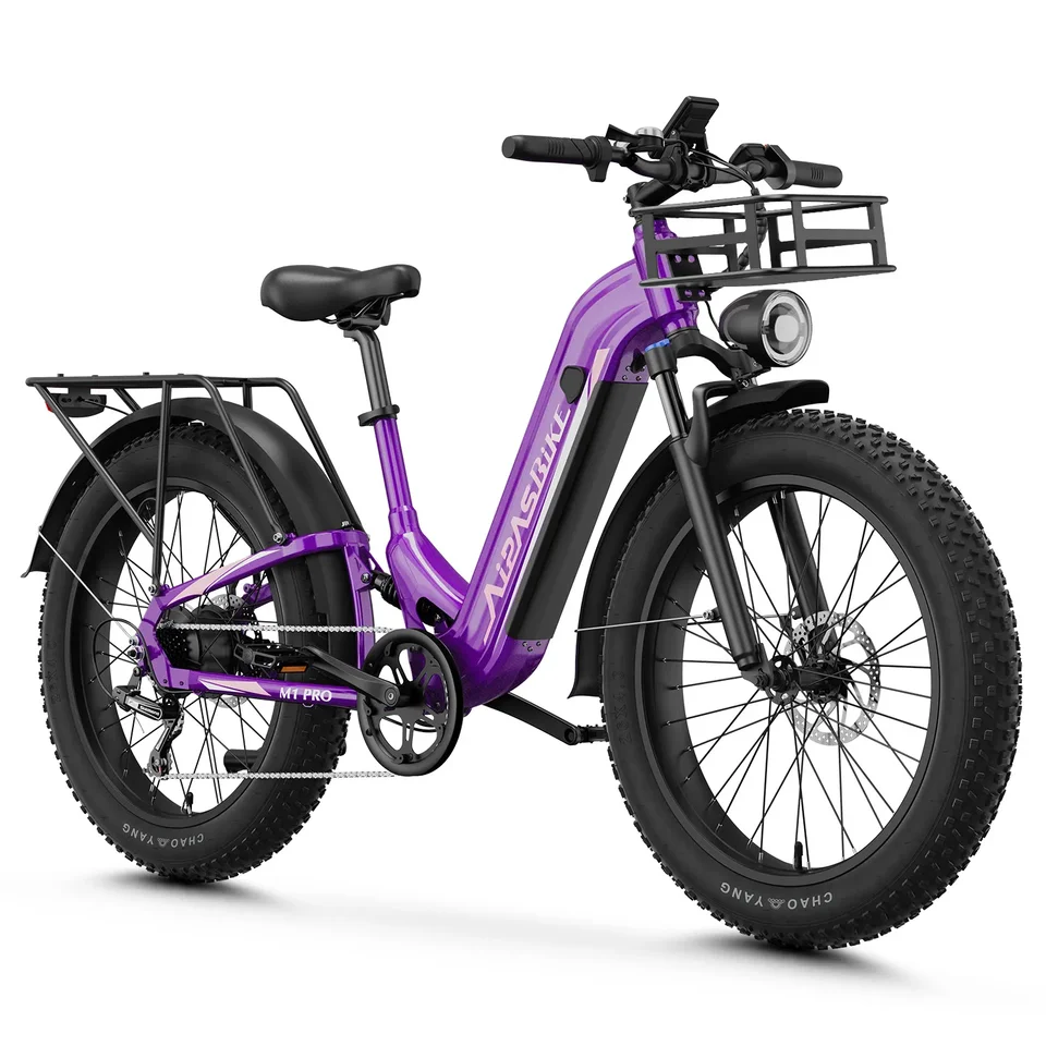 26 Fat Tire 1800W Electric Mountain Bike 48V 17.5Ah 36MPH For Adults image 4