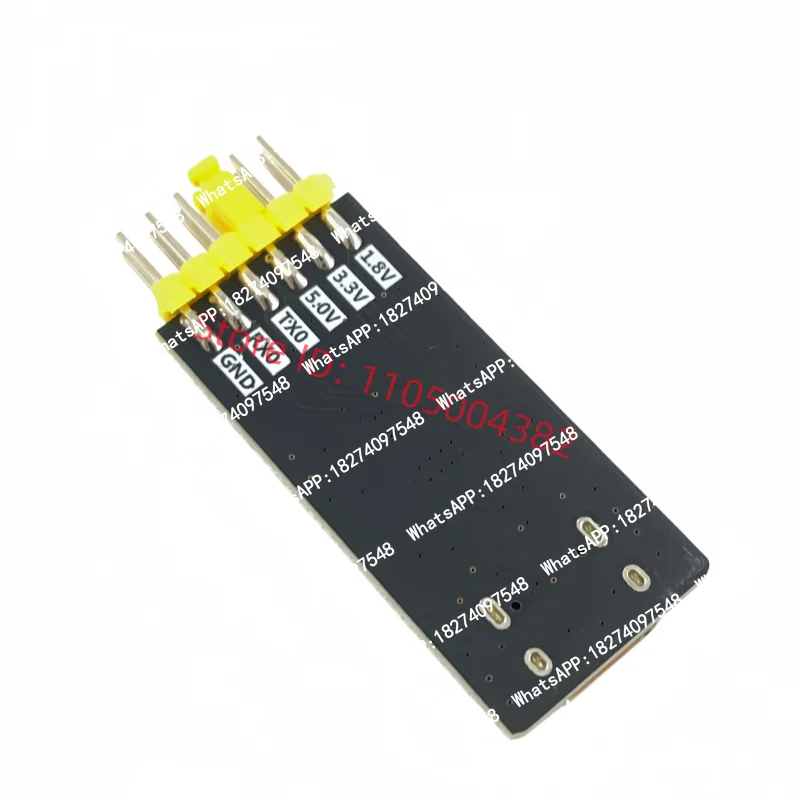 CH342K USB to 2-channel TTL serial port with USB Type-C interface, 3Mbps high-speed, 1.8V, 3.3V, 5V