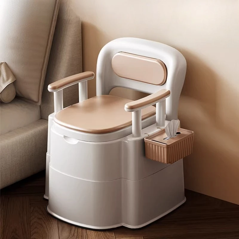 

Модернизированный безопасный туалет-комод для инвалидов, горшок для взрослых, регулируемый по высоте, сверхмощные прикроватные комоды для пожилых людей