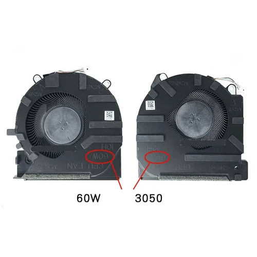 Imagen 1 del producto Nuevo ventilador de refrigeración genuino para CPU de ordenador portátil GPU para HP Victus 7/8 16-D 16-E TPN-Q263 Q264 M75721 M75723 M7572 80W 60W