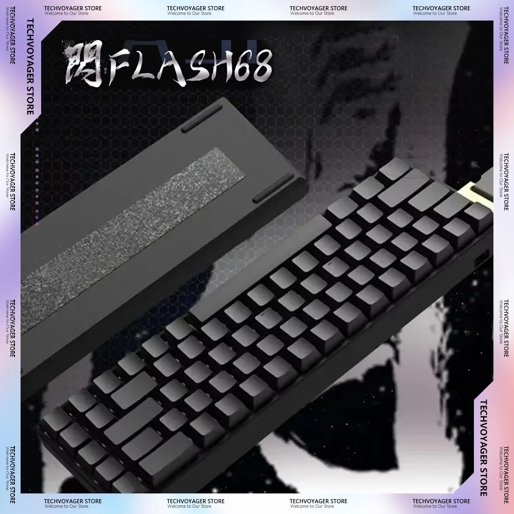 

IPI FLASH68 Magnetic Switch Mechanical Keyboards 8k Aluminum Alloy Customized Gaming Keyboard PC E-Sports Accessories Gifts