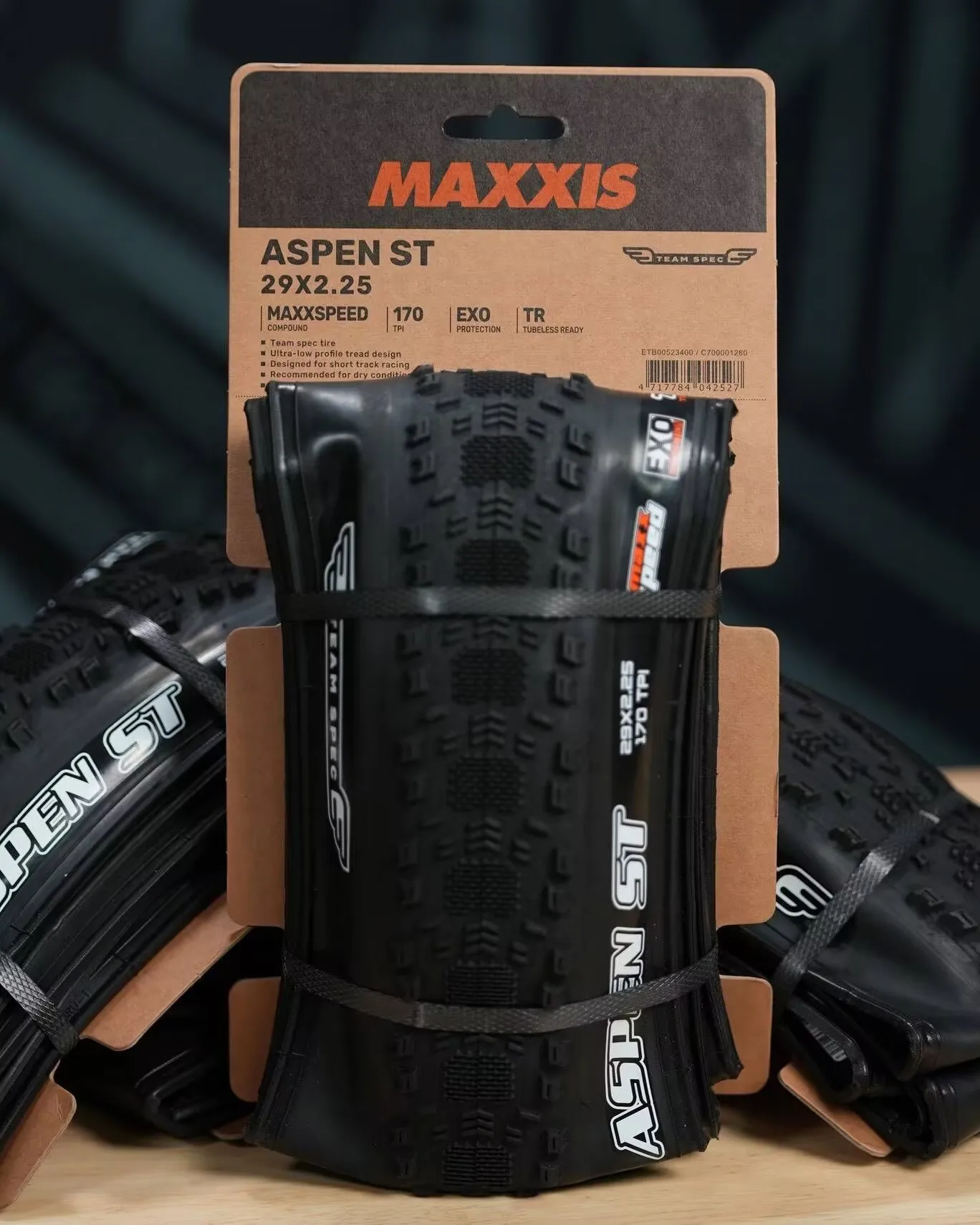MAXXIS ASPEN Fahrradreifen, zusammenklappbar, pannensicher, schlauchlos, Fahrradreifen 29 x 2,1 29 x 2,25/2,4 Mountain Original XC Offroad-Fahrradreifen – Detail 15
