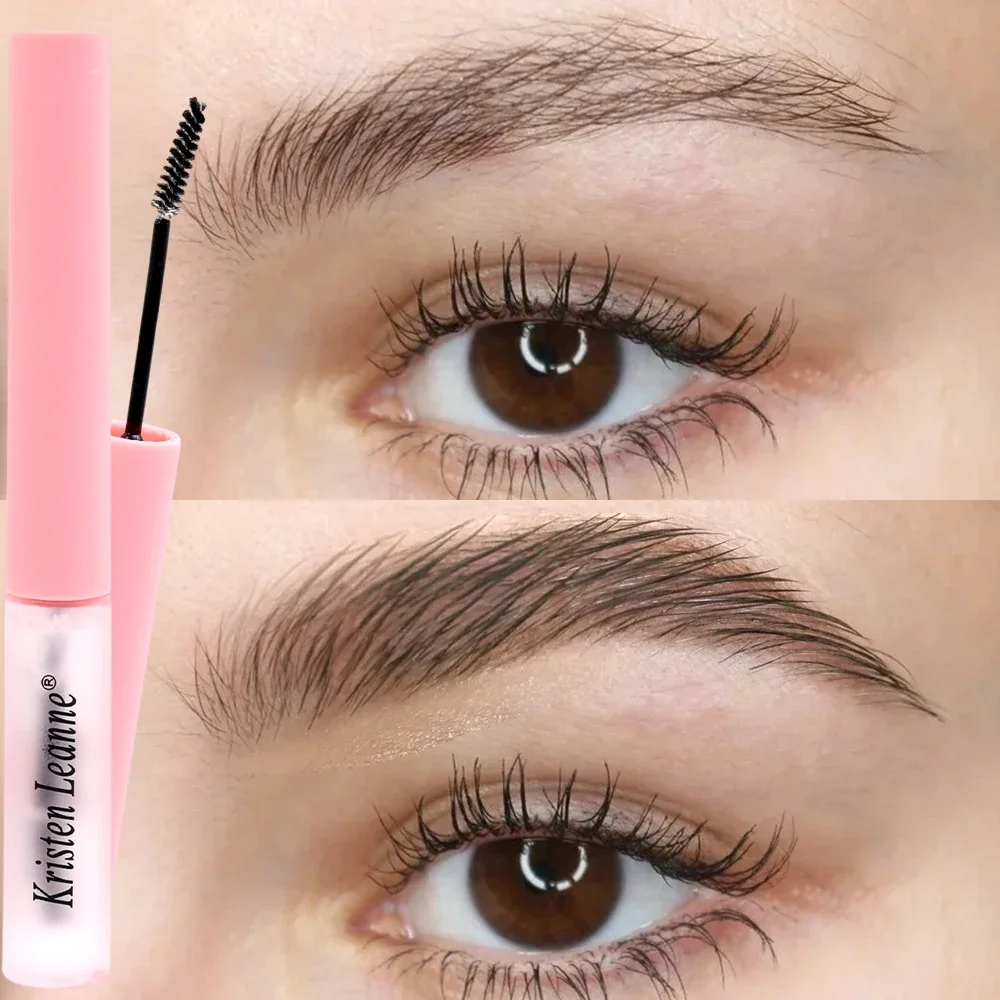 Cera impermeable para cejas, maquillaje de secado rápido, pomada de cejas duradera, ajuste Natural transparente, estéreo, jabón de Gel para cejas salvajes