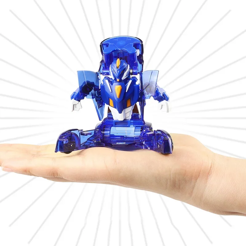 変換新 ABS ターニングメカード車アメージングカーバトルゲームターニングメカード子供のためのアクションフィギュアおもちゃ