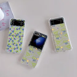 Etui na telefon Disney Toy Story Alien do Samsung Galaxy Z Flip 3 4 Z Flip 5 6 Z Fold 4 5G PC Miękka, antyupadkowa tylna obudowa