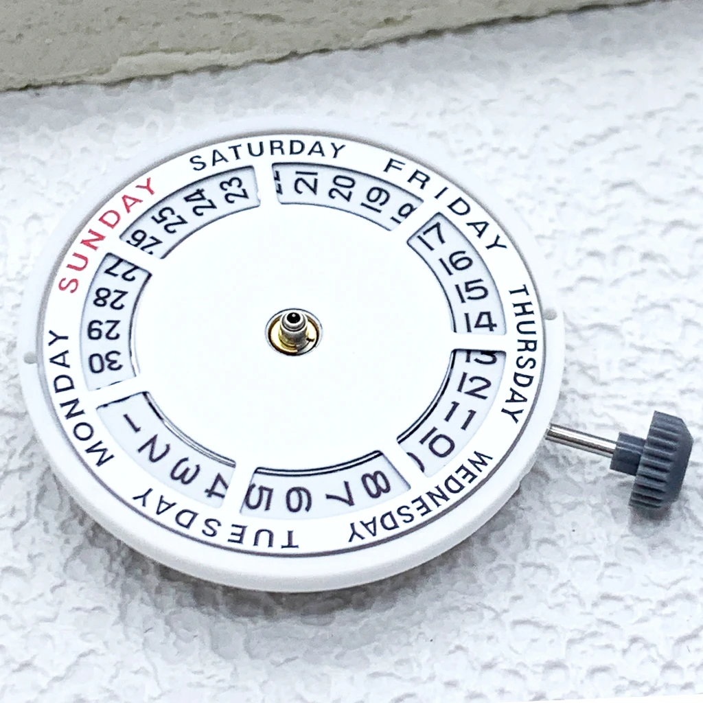 Genuine Miyota 8285 automatic mechanical movement with date and day, day 12:00/date 3:00 o'clock 21 jewels