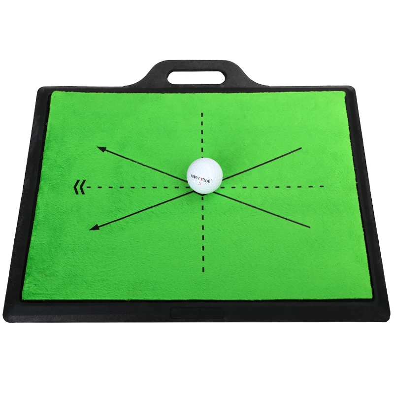 

16"x12" Replaceable Impact Golf Mat Come with 1 Replacement Pads - Instant Feedback Tracker Golf Practice Mat